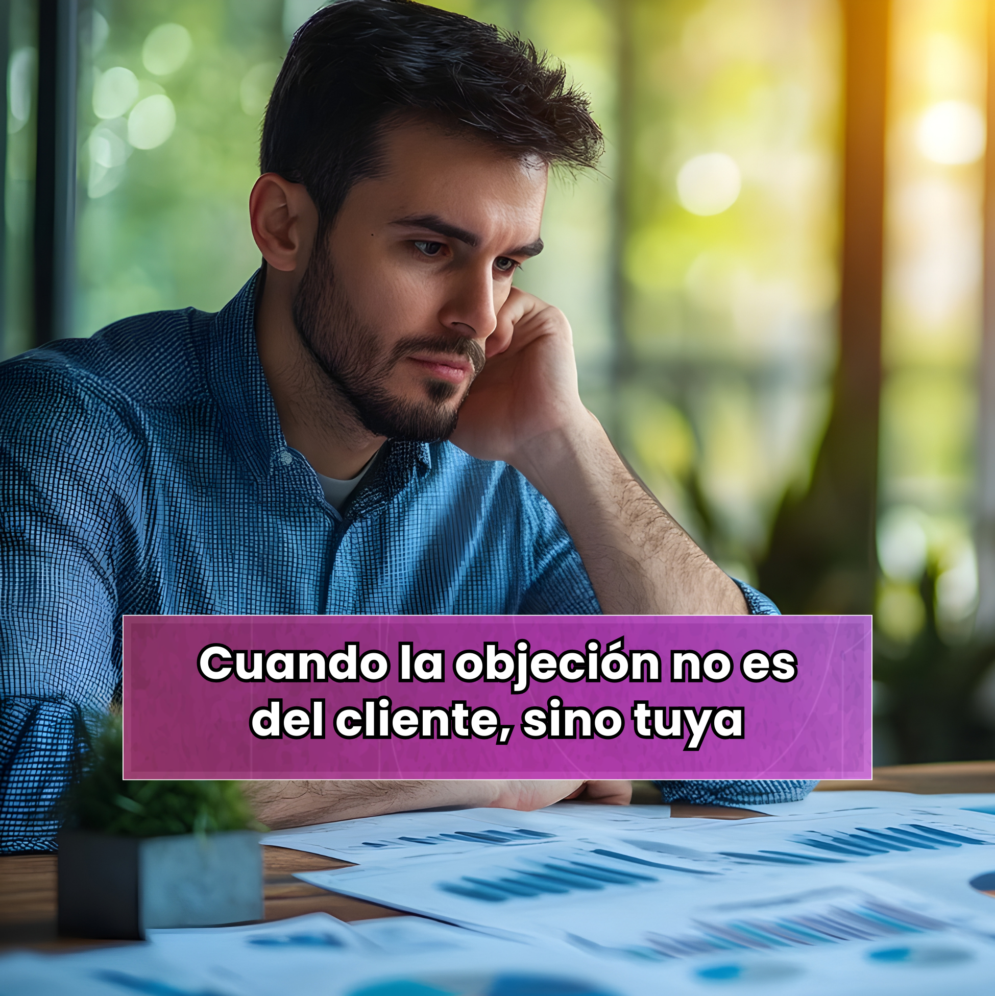 Cuando la objeción no es del cliente, sino tuya